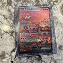 Mew ex SVP 053 Pokemon TCG Scarlet & Violet 151 Black Star Promo. Sealed - Image 2