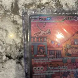 Mew ex SVP 053 Pokemon TCG Scarlet & Violet 151 Black Star Promo. Sealed - Image 4