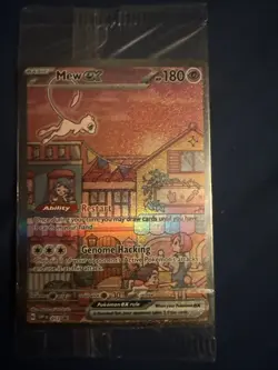 Mew ex SVP 053 Pokemon TCG Scarlet & Violet 151 Black Star Promo. Sealed - Image 1