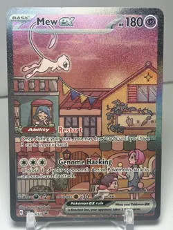 Pokemon TCG Mew ex 053 Black Star Promo Scarlet & Violet SVP 151 NM - Image 1