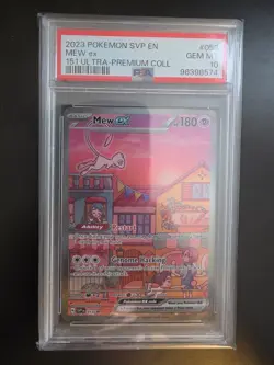 Mew ex SVP 053 PSA 10 | Pokemon TCG Scarlet & Violet 151 Black Star Promo - Image 1