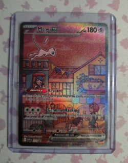 Pokemon TCG Mew EX 053 Holo Black Star Promo Scarlet & Violet 151 NM - Image 1