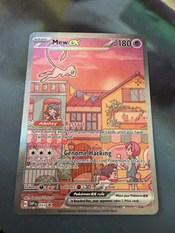 Pokemon TCG Mew ex SVP 053 Black Star Promo Scarlet & Violet 151 Near Mint - Image 1