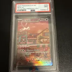 Pokemon Mew EX 053 Scarlet & Violet 151 Black Star Promo Sealed - Image 1