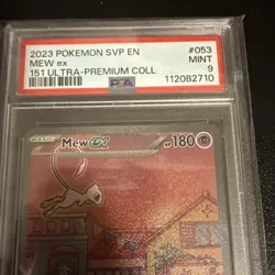 Pokemon Mew EX 053 Scarlet & Violet 151 Black Star Promo Sealed - Image 3