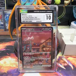 CGC Gem Mint 10 Mew ex 053 Black Star Promo Pokemon Scarlet & Violet 151 UPC - Image 3