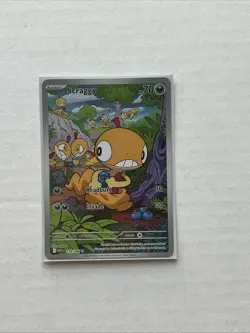 Pokemon TCG Scraggy 138/086 SV: White Flare NM - Image 1