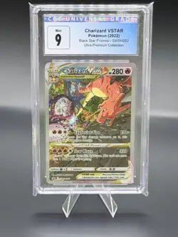 CGC 9 MINT Charizard VSTAR SWSH262 Ultra-Premium Collection Black Label Pokemon - Image 1