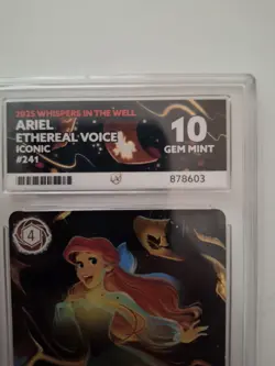 Disney Lorcana Whispers in the Well ARIEL Ethereal Voice 241/204 ICONIC ACE 10 - Image 5