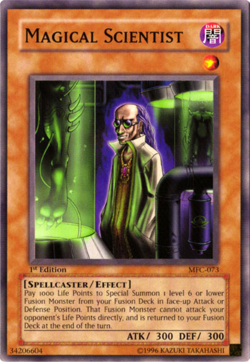 4x Moderately Played Magical Scientist - MFC-073 - Common - 1st Edition - YuGiOh - Image 1
