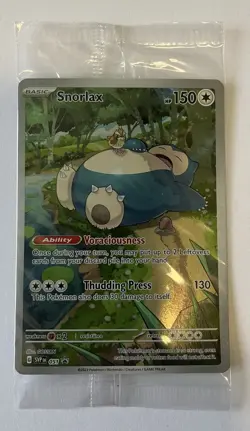 Snorlax Promo Holo SV: Scarlet & Violet Promo Cards SVP051 SEALED - Image 1