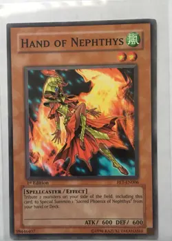 Hand of Nephthys - FET-EN006 - Common - 1st Edition M/NM Yugioh - Image 1