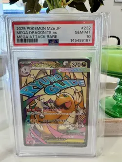 PSA 10 Mega Dragonite ex MA 232/193 M2a MEGA Dream ex Pokemon Card Japanese - Image 1
