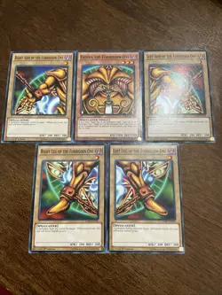 Yu-Gi-Oh! TCG Exodia The Forbidden One Set LDK2 1st Edition Common LP - Image 1