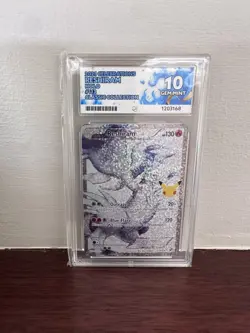 ACE 10 Gem Mint Pokemon Celebrations Reshiram 113/114 Classic Collection Graded - Image 1
