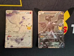 Reshiram 113/114 Zekrom 114/114 Classic Collection Celebrations Pokemon - Image 1