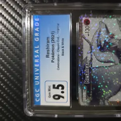 CGC 9.5 Reshiram 113/114 Celebrations: Classic Collection Holo - Image 3