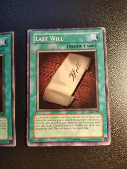 Yu-Gi-Oh - Last Will 3X - Full Playset - Image 4