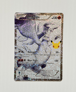 Reshiram 113/114 UR Celebrations Classic Collection NM English Pokemon Card TGC - Image 1