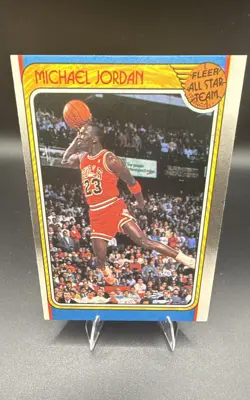 1988-89 Fleer - Fleer All Star Team Michael Jordan #120 - Image 1