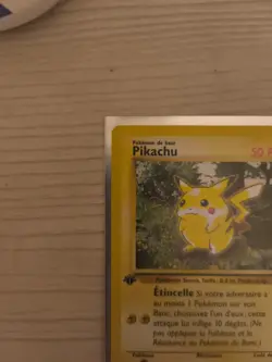 Pikachu 60/64 1st Edition Jungle Set French Pokemon Card 1999 - 2000 NM WOTC - Image 2