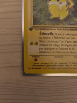 Pikachu 60/64 1st Edition Jungle Set French Pokemon Card 1999 - 2000 NM WOTC - Image 3