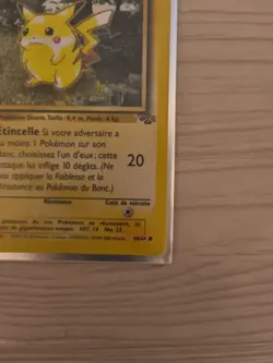 Pikachu 60/64 1st Edition Jungle Set French Pokemon Card 1999 - 2000 NM WOTC - Image 4
