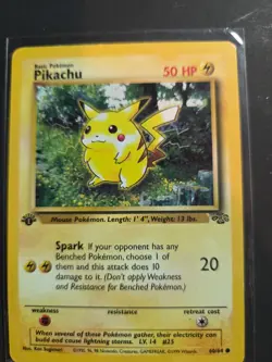 Pokemon Company Pikachu Jungle 1st Edition 60/64 EN 1999 Regular Common 50HP - Image 1