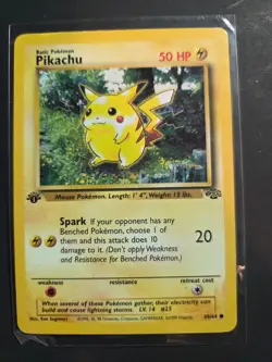 Pokemon Company Pikachu Jungle 1st Edition 60/64 EN 1999 Regular Common 50HP - Image 2
