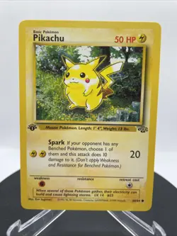 1999 POKEMON JUNGLE 1ST EDITION #60/64 PIKACHU Lot A - Image 1