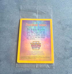 Wizards of the Coast Pokemon TCG Ancient Mew Promo Holo English 2000 Sealed Pack - Image 1