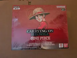 One Piece TCG OP13 Carrying On His Will Booster Box Sealed - Perfect Condition - Image 1