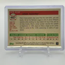 Topps Chrome Platinum 2026 Pete Rose Red Vibrations Refractor /5 - Image 2