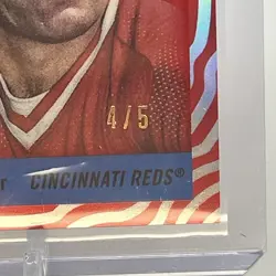 Topps Chrome Platinum 2026 Pete Rose Red Vibrations Refractor /5 - Image 3