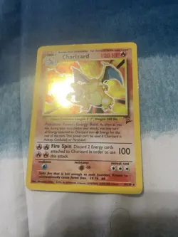 Charizard Base Set 2 Holo Rare 004/130 Vintage WOTC Charizard SWIRL 💫 - Image 4