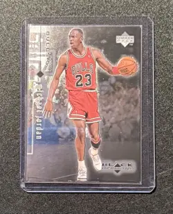 1998 Upper Deck Black Diamond Michael Jordan #5 Near Mint Bulls HOF GOAT - Image 1