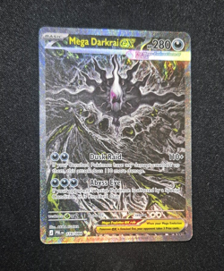 Mega Darkrai EX Evolutions Secret Rare Full Art Holo 116/084 280 HP English - Image 1