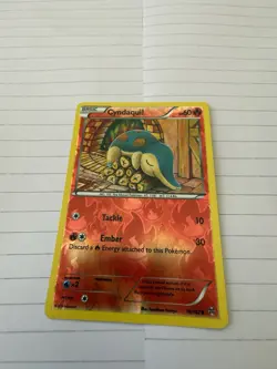 Pokemon TCG Cyndaquil 18/162 BREAKthrough Reverse Holo Common English 2015 - Image 2