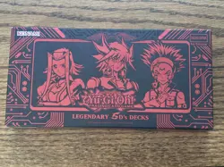 NEW Yu-Gi-Oh 1st Edition Legendary 5Ds 3 Deck Box Set Chibi Variant - Image 1