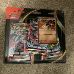 Pokemon TCG Chaos Rising Triple Blister - New Sealed - Includes Charmeleon Promo - Image 1