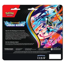 Pokemon TCG ME04: Chaos Rising 3-Pack Blister (Charmeleon Promo) Factory Sealed - Image 2