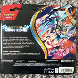 Pokemon TCG: Chaos Rising - 3 Pack Blister (+ Charmeleon Promo) - Sealed - Image 3