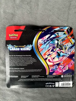 Pokemon TCG Chaos Rising Triple Blister Pack Charmeleon Promo Sealed Damaged - Image 5