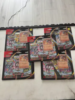 Pokemon TCG Chaos Rising 3 Pack Blister x4 Charmeleon Promo Sealed - Image 1