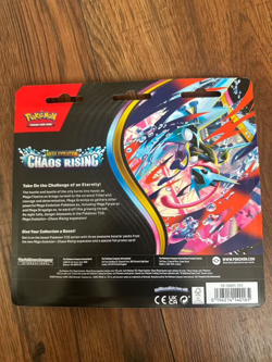 Chaos Rising Triple Blister (Charmeleon Promo) Sealed Pokemon TCG - Image 2