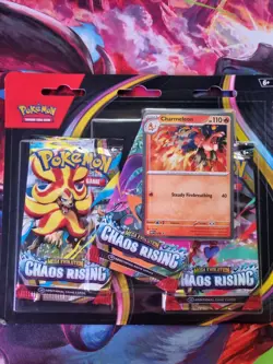 Chaos Rising Triple Blister (Charmeleon Promo) Sealed Pokemon TCG - Image 1