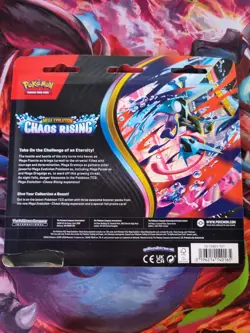 Chaos Rising Triple Blister (Charmeleon Promo) Sealed Pokemon TCG - Image 2