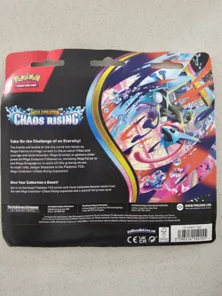 Pokemon TCG Mega Evolution - Chaos Rising - 3 Pack Blister with Charmeleon promo - Image 2