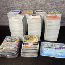 Pokemon Trading Card Lot 3000 Plus Includes VStar VMax RRR SR RR Lot Bulk - Image 1