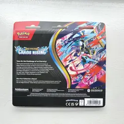 Pokemon TCG Mega Evolution—Chaos Rising 3-Pack Blister + Charmeleon Promo - Image 2